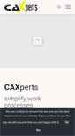 Mobile Screenshot of caxperts.com